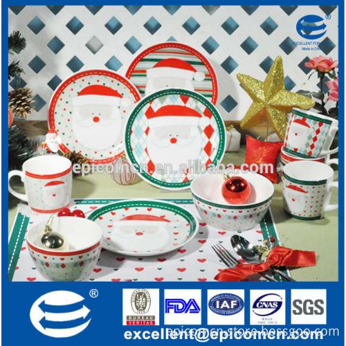 2015 hot new product for kitchen for children with Christmas dinnerware set, kitchen utensils